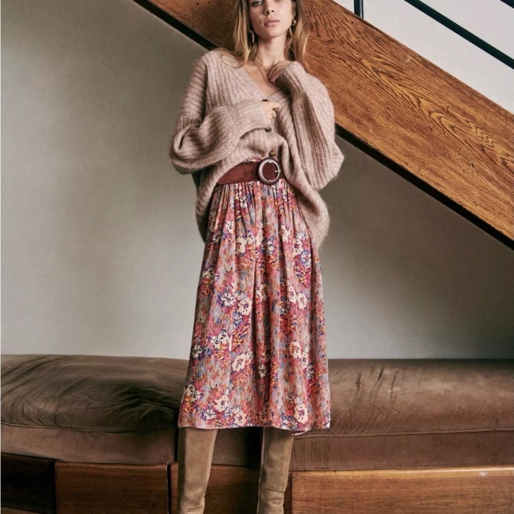 Sezane Maria Skirt Fireworks Size 34